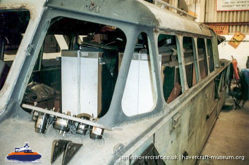 SRN5 at the Hovercraft Museum -  (credit: The <a href='http://www.hovercraft-museum.org/' target='_blank'>Hovercraft Museum Trust</a>).
